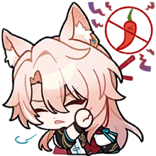 Sticker Стикерпак Лофу | @blednayaleaks_hsr - 2