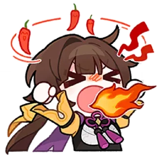 Sticker Стикерпак Лофу | @blednayaleaks_hsr - 4