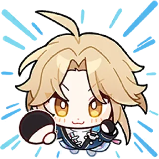 Sticker Стикерпак Лофу | @blednayaleaks_hsr - 5