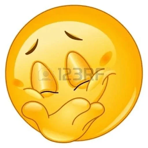 жёлтый клипарт смайлик