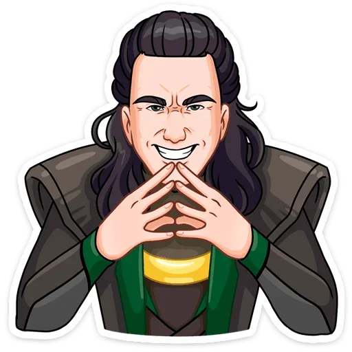 Стикер Локи :: @TgSticker - 9