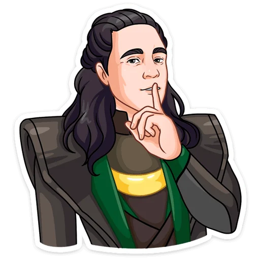 Локи :: @stickroom - иллюстрация