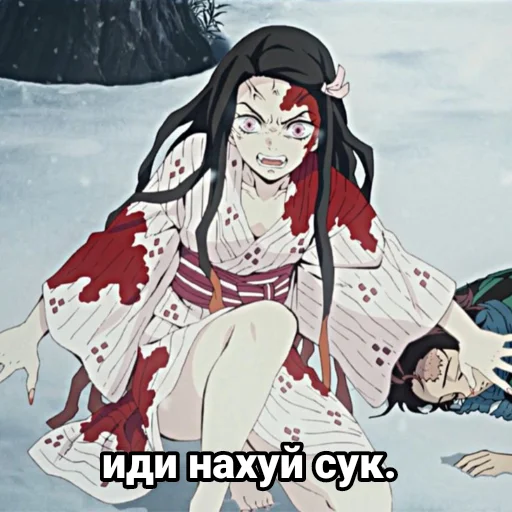 human face anime illustration