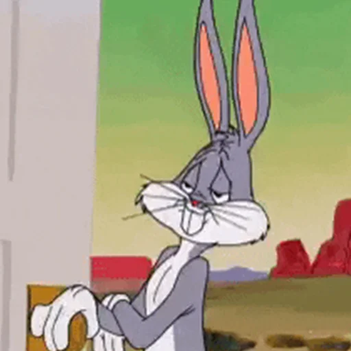 рисование мультфильм кролик