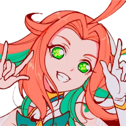 Sticker lolcutiespeach - 1