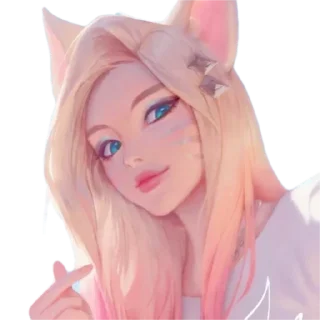 Стикер LOL cuties by @peach_artworld - 0