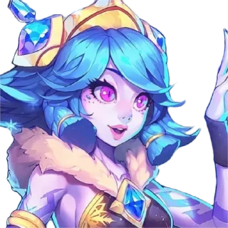 Стикер LOL cuties by @peach_artworld - 2