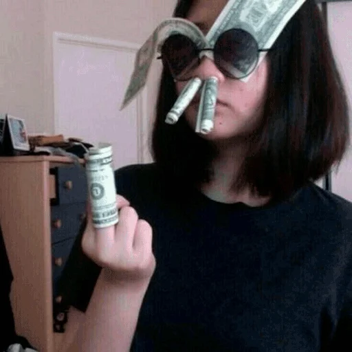 person indoor human face