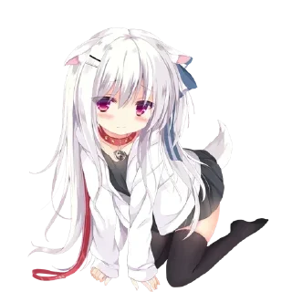 Sticker @zalypaebanya 🐇🤍 - 4