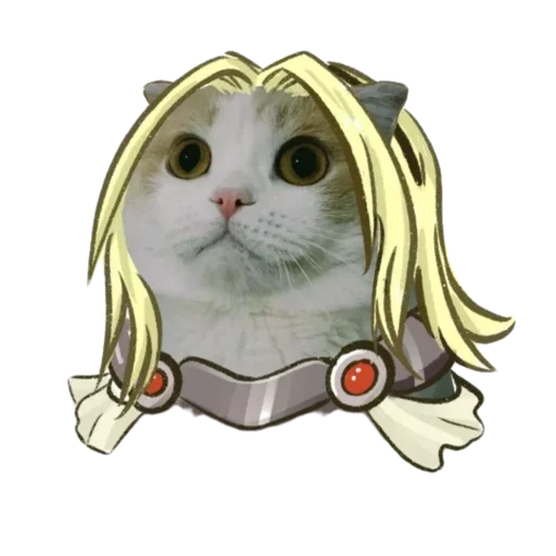 Sticker LOL meme cat @peach_artworld - 9