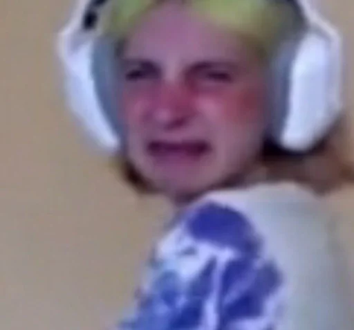 headphones earmuff human face