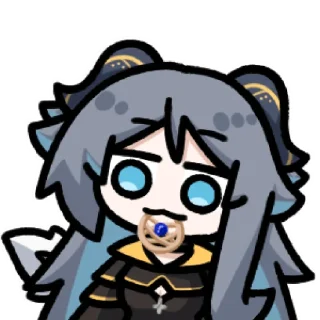 Sticker 龙娘水神 @zhaxia_cn - 0