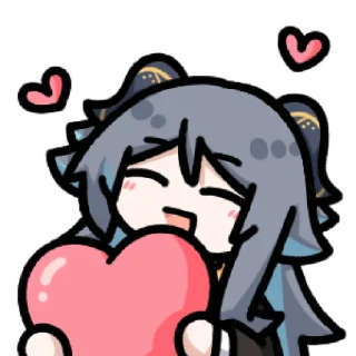 Sticker 龙娘水神 @zhaxia_cn - 1