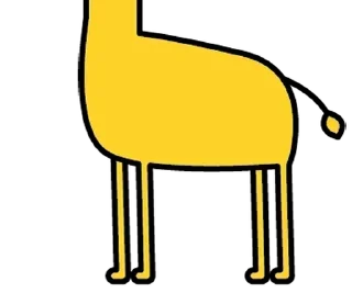 Sticker Long Animals • @TgStickery - 1