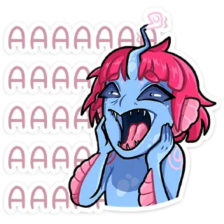 Sticker Лорелея от @TgSticker - 8