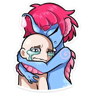 Sticker Лорелея от @TgSticker - 6