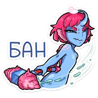 Sticker Лорелея от @TgSticker - 2