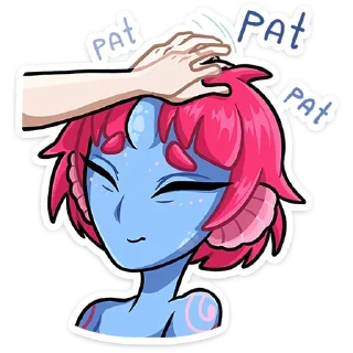 Sticker Лорелея от @TgSticker - 3