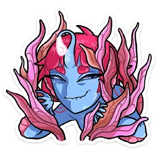 Sticker Лорелея от @TgSticker - 9