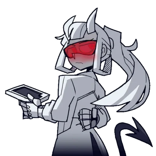 Стикер Лормастер | Helltaker - 8