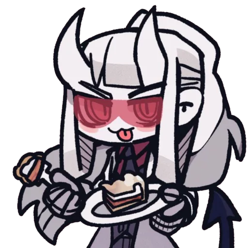 Стикер Лормастер | Helltaker - 3