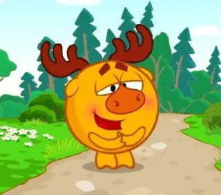 Sticker Лосяш - стикеры из серий @MoiStikiBot - 11