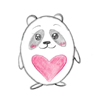 Sticker Тебя Люблю - 1