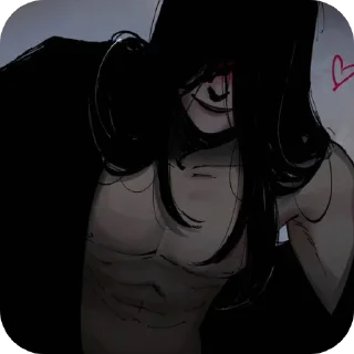 Стикер 🩸𝙢𝙧 𝙘𝙧𝙖𝙬𝙡𝙞𝙣𝙜🩸 @cute_beingSTIKER - 11