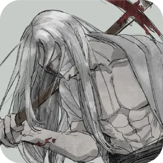 Sticker 🩸𝙢𝙧 𝙨𝙞𝙡𝙫𝙚𝙧🩸 @cute_beingSTIKER - 5