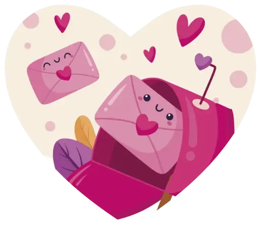 Sticker lovebymelon - 1