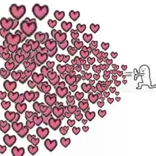 Sticker lovee_hatee - 1