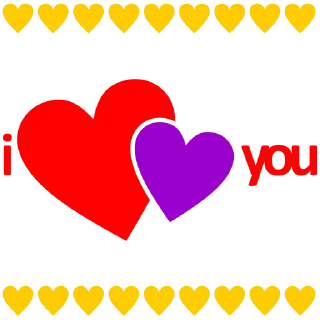 Стикер LOVE @stickersb2b - 4