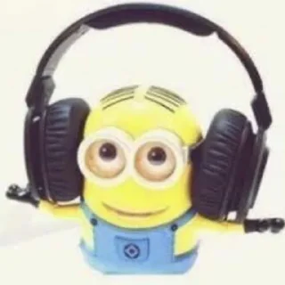 Стикер миньончики - 4