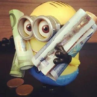 Стикер миньончики - 10