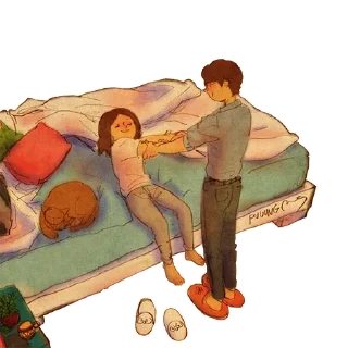 Sticker Нежная любовь 2 | by @deutschd - 10