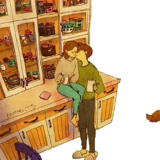 Sticker Нежная любовь 2 | by @deutschd - 9