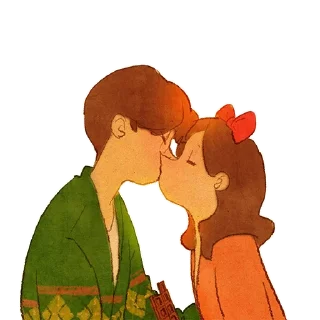 Sticker Нежная любовь 2 | by @deutschd - 4