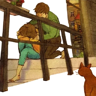 Sticker Нежная любовь 2 | by @deutschd - 1