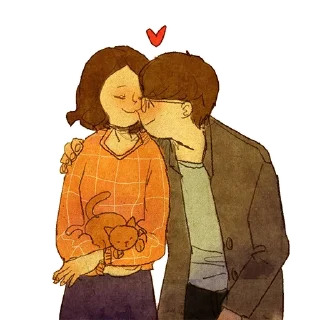 Sticker Нежная любовь 2 | by @deutschd - 0