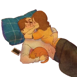 Sticker Нежная любовь 2 | by @deutschd - 2