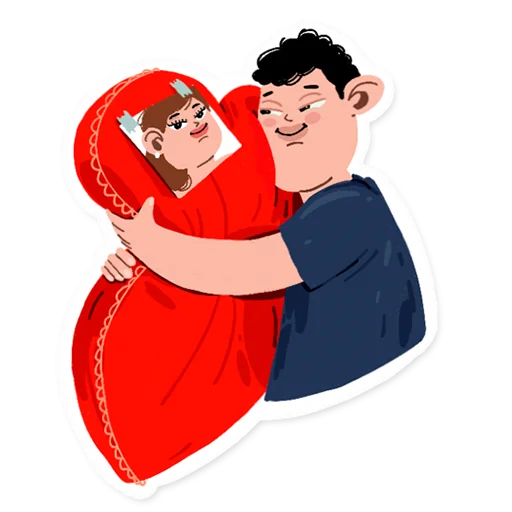 Sticker loveupicomatic - 1