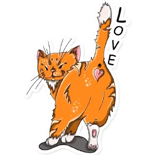 Стикер ЛАВ❤️Ю @picomatic - 9