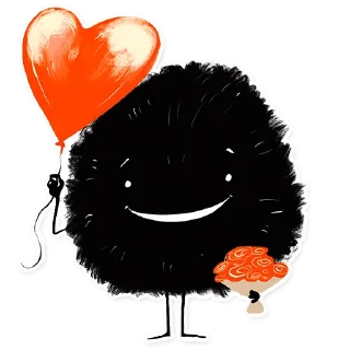 Стикер ЛАВ❤️Ю @picomatic - 6