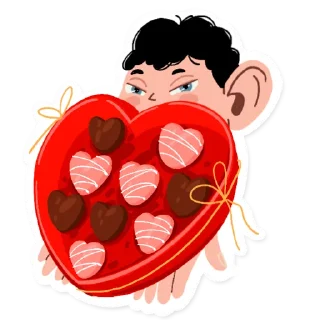 Стикер ЛАВ❤️Ю @picomatic - 2