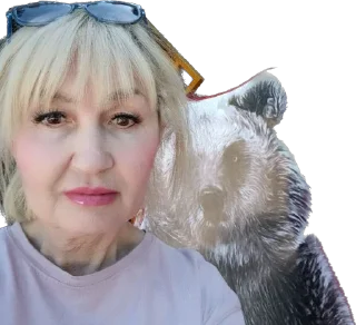 Sticker люба - 1