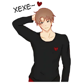 Sticker Любовь в воздухе 3 @Nyasticks - 4