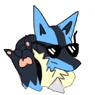 Sticker Random Lucario - 1