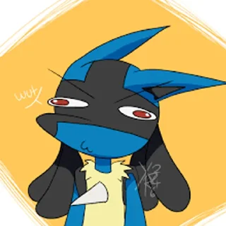 Sticker Random Lucario - 3