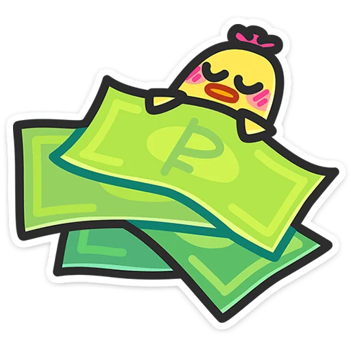 Sticker lucky_ducky_vk - 1