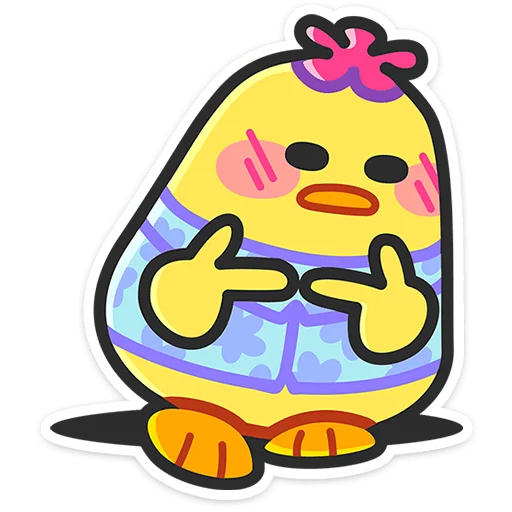 Sticker lucky_ducky_vk - 1